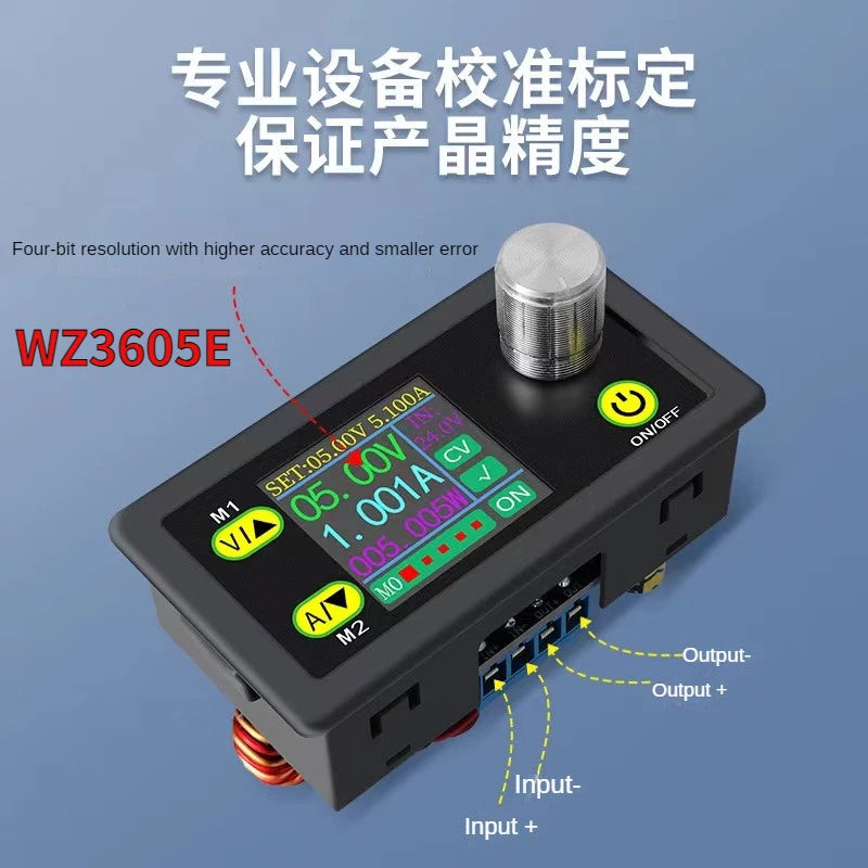 WZ3605E DC DC Buck Boost Converter CC CV 36V 5A Power Module Adjustable Regulated laboratory power supply product image