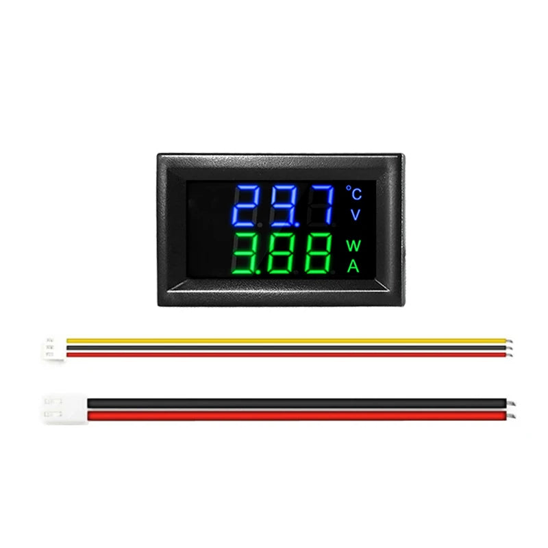 High Quality DC 100V 10A Voltmeter Ammeter Blue + Red LED Amp Dual Digital Volt Meter Gauge