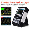TOOLTOP ET120M Handheld Digital Oscilloscope 1Mhz Square Wave Signal Output Auto Oscilloscope for Electri product image