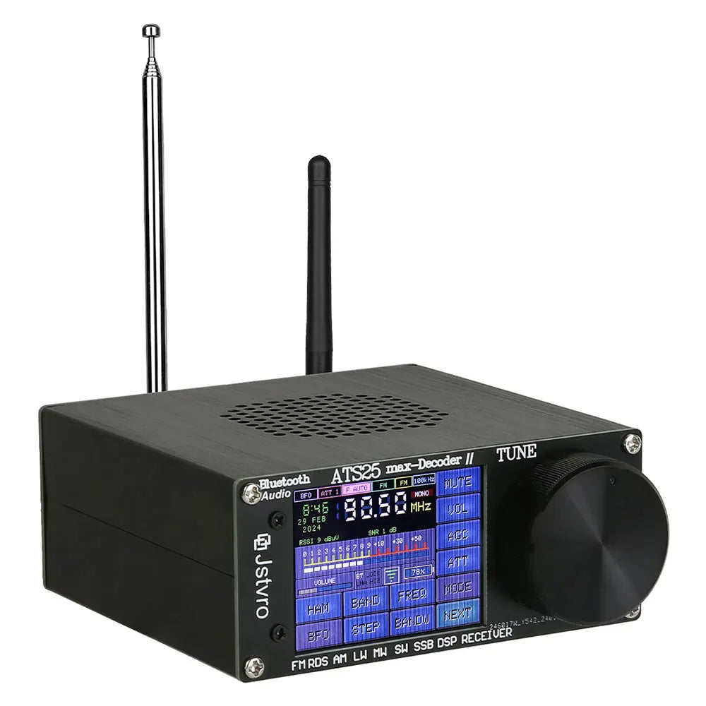 ATS25 Max Decoder II Bluetooth Version Second Generation Full Radio Receiver FM SW SSB MW LW detail image 6