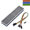 MAX7219 dot matrix module microcontroller module 4 in one display MAX7219 dot matrix module microcontroll product image