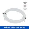 For Bambu Lab Ptfe Tube 2.5mm 4mm P1S P1P AMS A1 Mini 3D Printer Teflonto Pipe X1C Bambulab Ptfe Connector White Grey AMS LITE