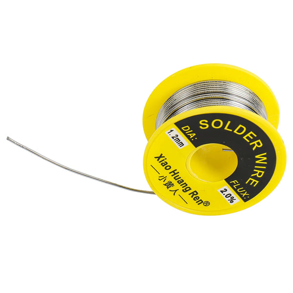 1Roll 50g Solder Wire 60/40 Tin No-clean Rosin Core 0.5-1.2mm Welding Soldering Iron Reel Flux 2% Electronic Soldering Wire Roll