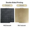 P2S PEO Bambu X1 P1 A1 Build Plate 257x257 PEI Bed Plate Double Side Smooth Texture Spring Steel Sheet For Bambu Lab P1S Heatbed