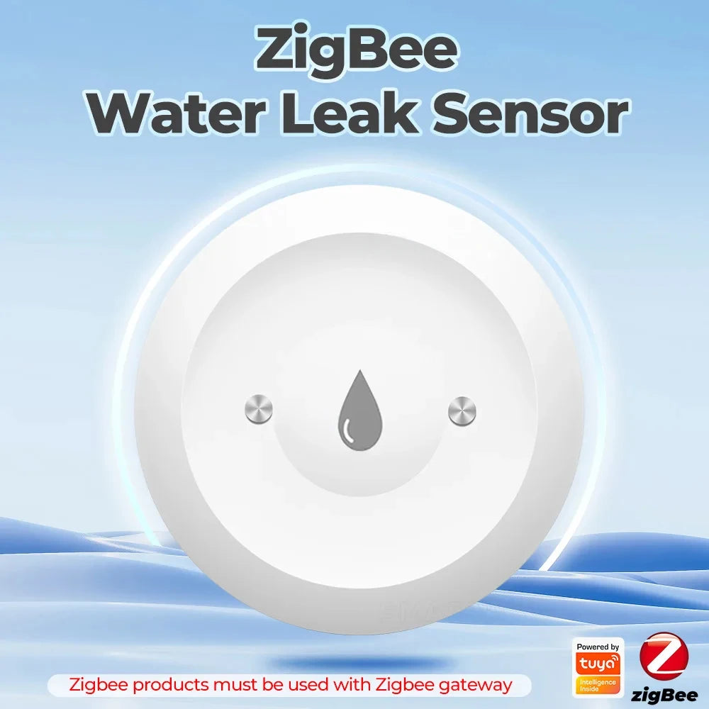 ZigBee3.0 Water Detect Sensor Alarm Water Sensor Leak Detector Flood Water Leakage Alarm APP detail image 7