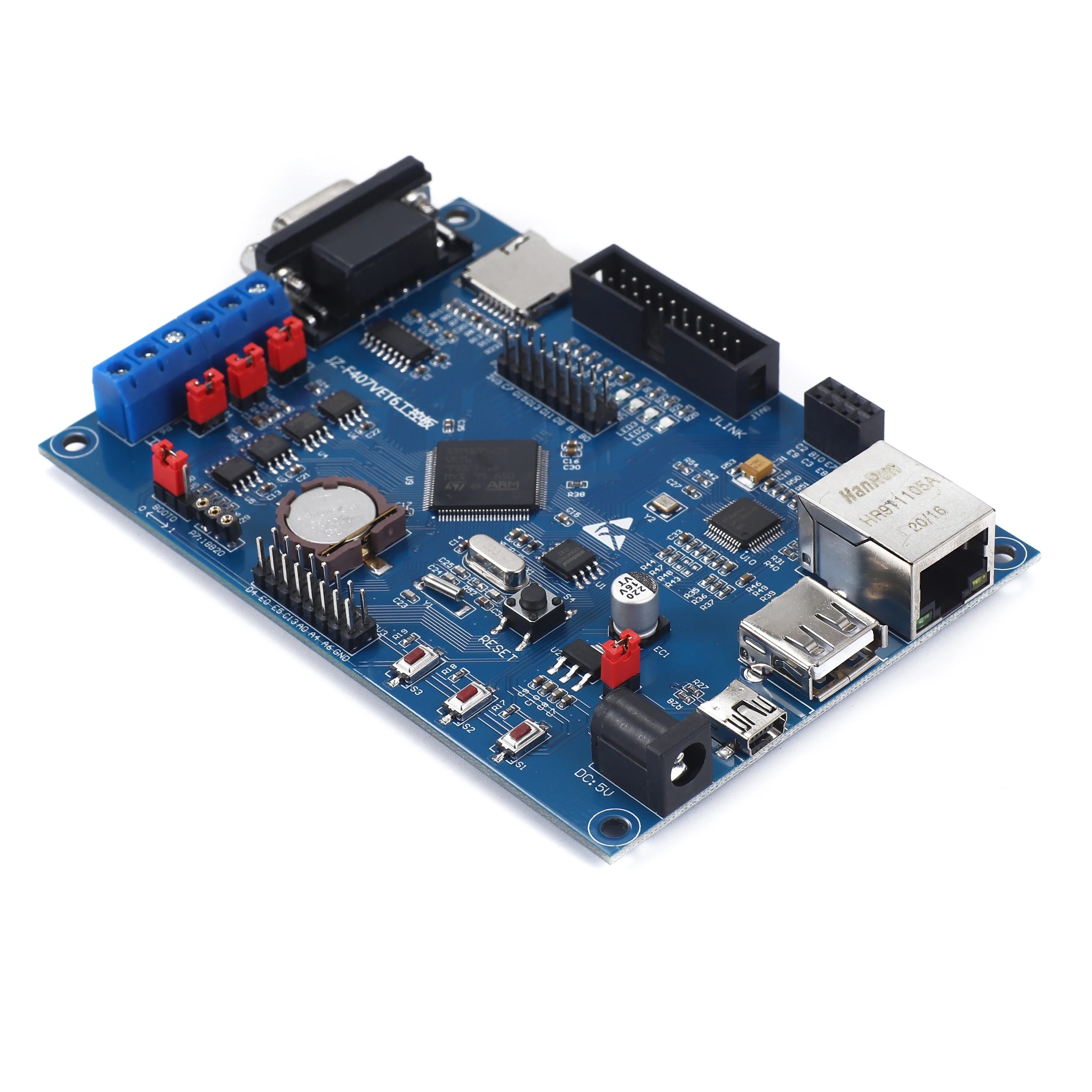 Industrial Control Development Board STM32F407VET6 Learning 485 Dual CAN Ethernet Internet detail image 2