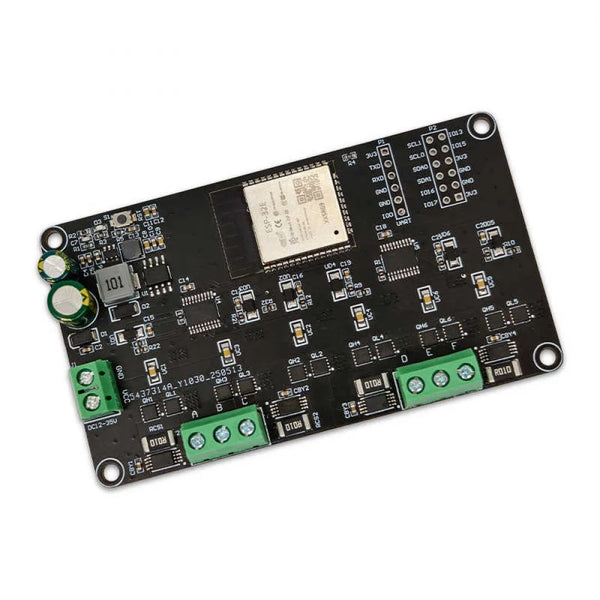 ESP32 Simple FOC Dual-way Brushless Motor Drive Board Onboard ESP32-WROOM-32E Module DC12V detail image 3