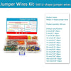 560 Pieces Jumper Wire Kit 14 Lengths Assorted Preformed Breadboard Jumper Wire with Free Box