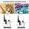 Andonstar AD249S-M 10.1'' IPS LCD UHD 2160P HDMI Digital Microscope 2000X with 3 Lens for detail image 6