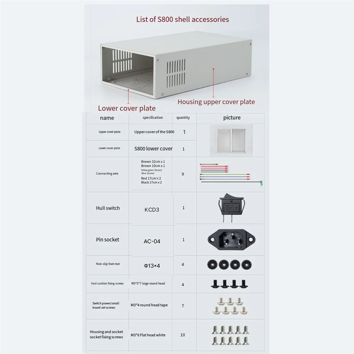 HOT NEW RD RD6012 RD6018 Switch Power Supply 65V 800W Digital Power Supply Case S800 for detail image 2