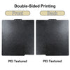 P2S PEO Bambu X1 P1 A1 Build Plate 257x257 PEI Bed Plate Double Side Smooth Texture Spring Steel Sheet For Bambu Lab P1S Heatbed