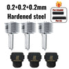 For Bambu Lab A1/A1MINI Nozzle Hardened steel Integrated A2L Hotend Kit High-Precision A1 Nozzles Same As Original High Quality