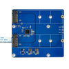 Expansion Board Module For Raspberry Pi 5 PCIE M.2 Dual SSD Expansion Board NVME Protocol Portable Module product image