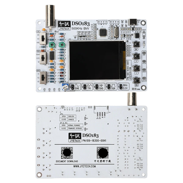 DSO183 DC 5V DIY Digital Oscilloscope Kit 0-500kHz Oscilloscope Soldering Kit Type-C detail image 6