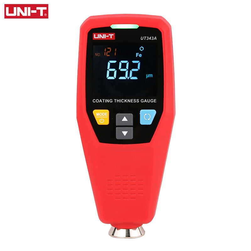 UNI-T UT343A Digital Paint Tester Car Coating Thickness Gauge Film Lacquer Meter Automotive Tools Measuri product image
