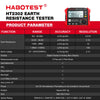 HABOTEST HT2302 Insulation Resistance Tester Earth Ground Resistance Tester Digital detail image 3