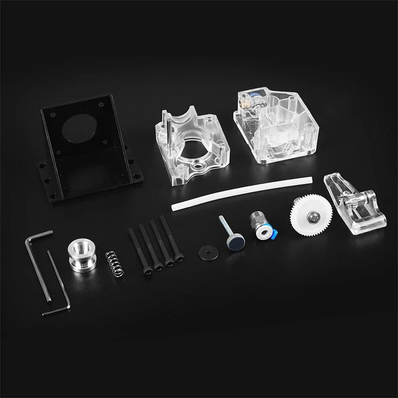 3D Printer Parts for MK8 Extruder Clone Dual Drive Extruder Upgrade Bowden Direct Extruder 1.75mm Filament for CR10 Ender 3 Pro