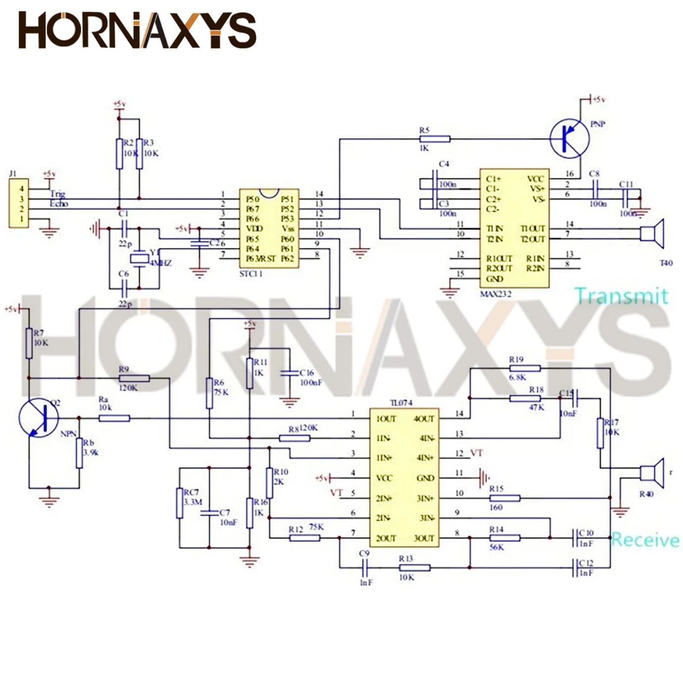 1-10PCS/Ultrasonic sensor HC-SR04 HCSR04 to world Wave Detector Ranging Module HC SR04 detail image 6