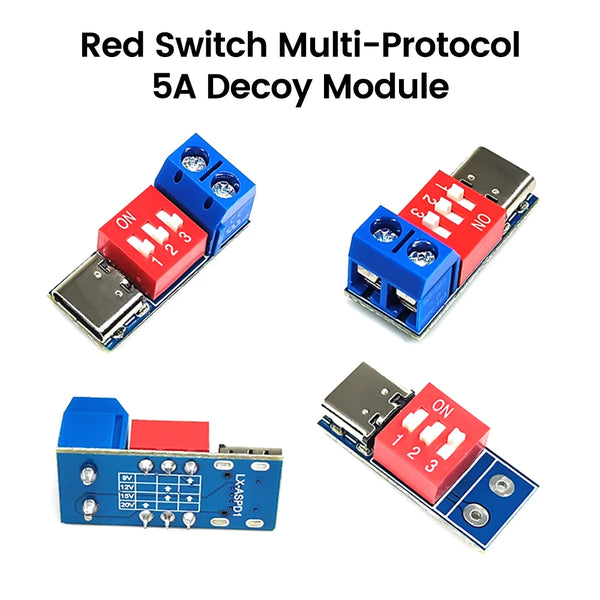 Trigger Board Module PD/QC  Decoy Board Fast Charging Test Board USB Type-c High Speed Charger Power Delivery Boost Module