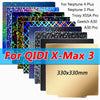 330x330mm For QIDI X-Max 3 Build Plate Elegoo Neptune 4/3 Plus, Anycubic Kobra 2 Plus, Geetch A30, Troxy X5SA Pro PEI PEO Sheet