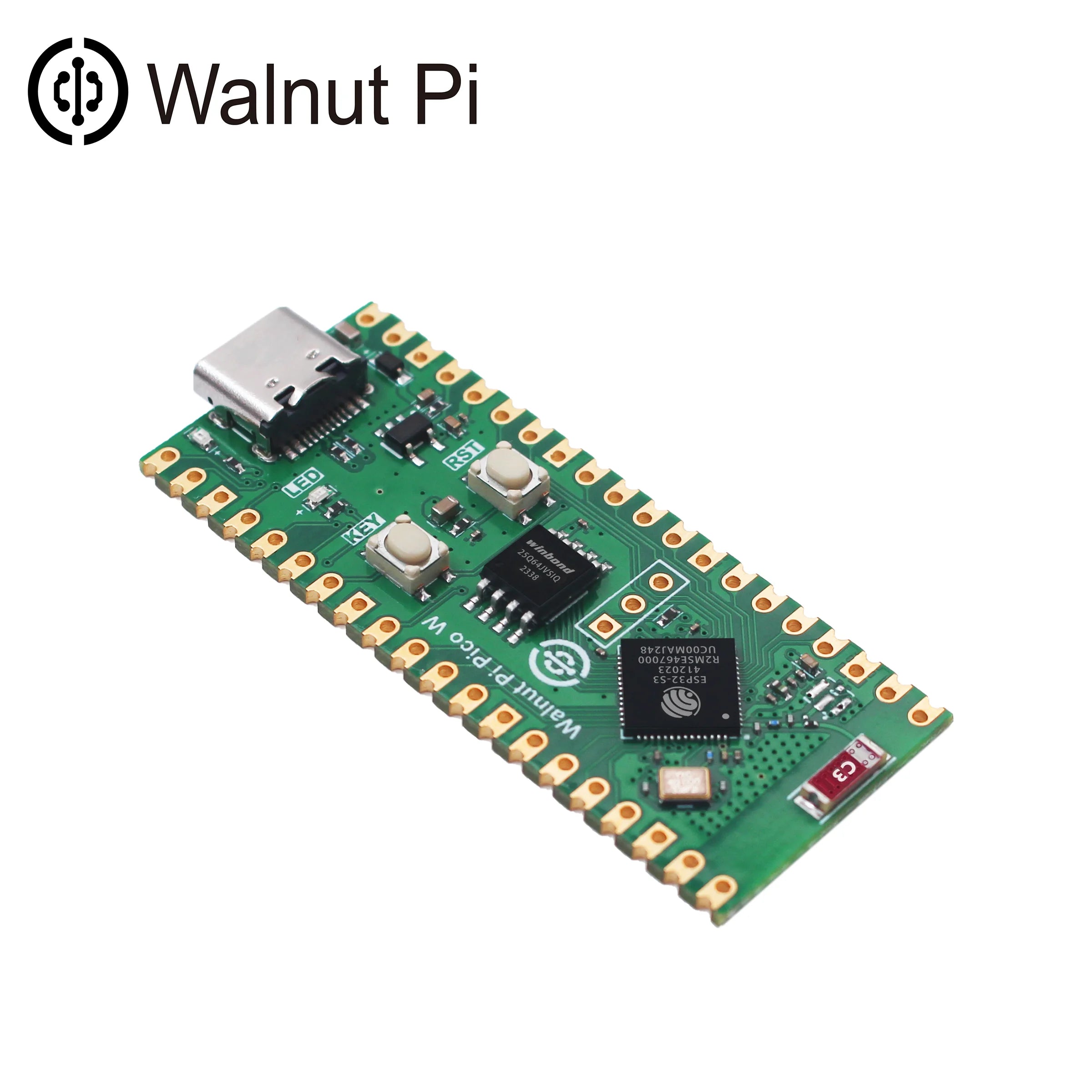 Walnut Pi PicoW ESP32-S3 S3R2 Development Board 2.4G WiFi 802.11 B/G/N+Bluetooth 5 for detail image 4