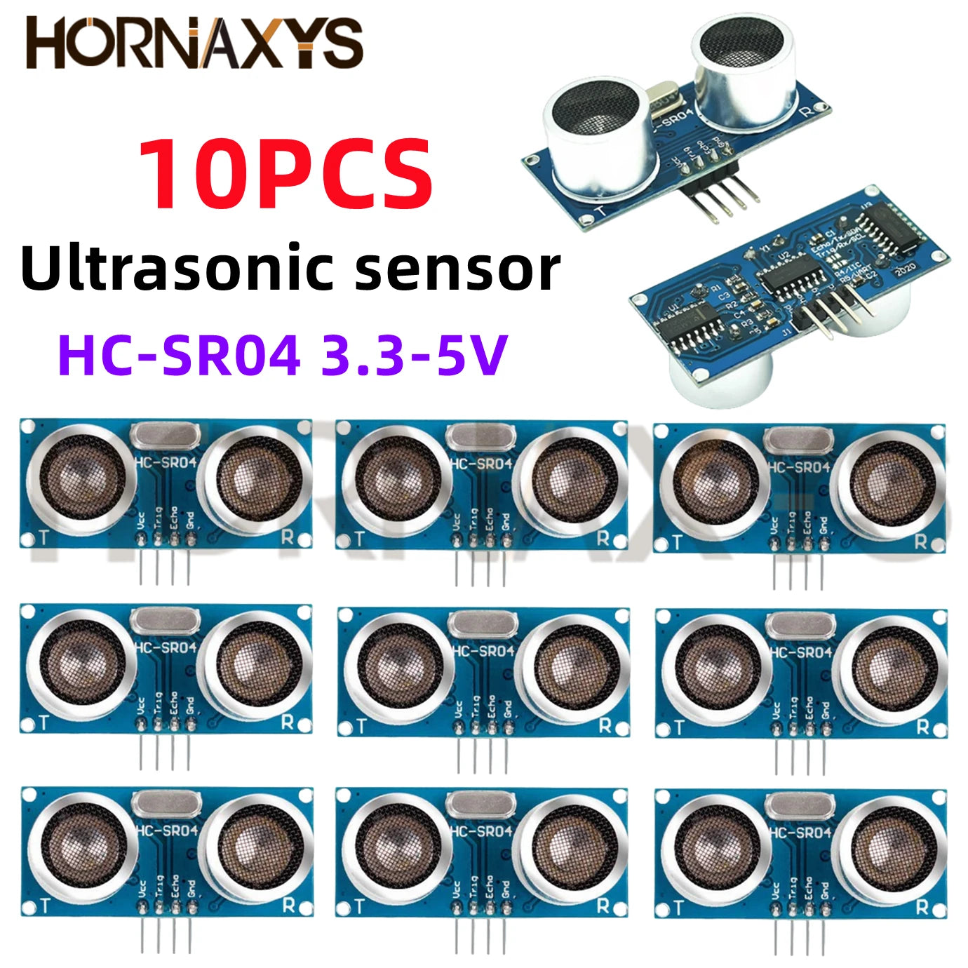 1-10PCS/Ultrasonic sensor HC-SR04 HCSR04 to world Wave Detector Ranging Module HC SR04 detail image 4