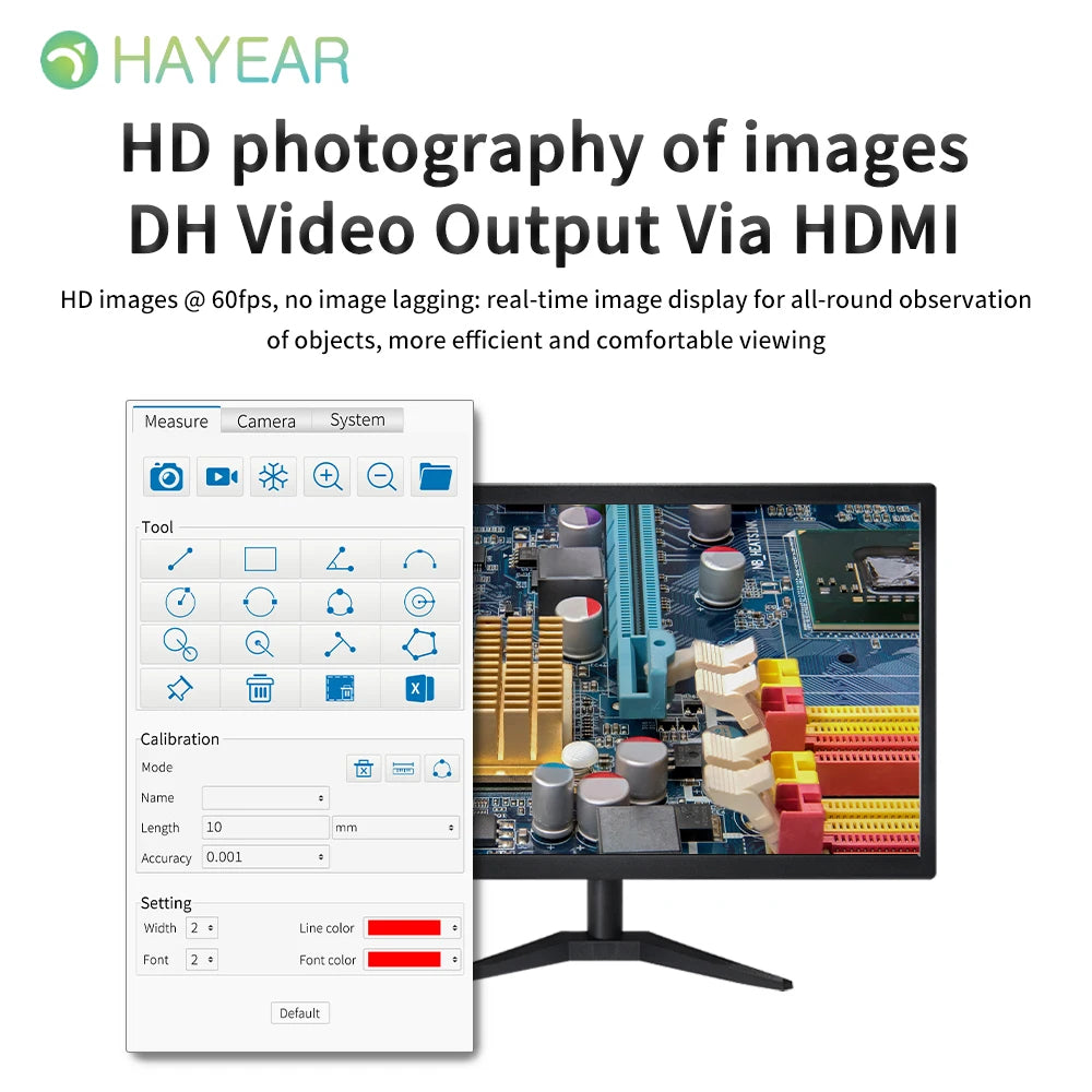 4K 60FPS SONY IMX585 Sensor UHD Measuring Digital Electronic Microscope Camera 8MP HDMI USB detail image 4