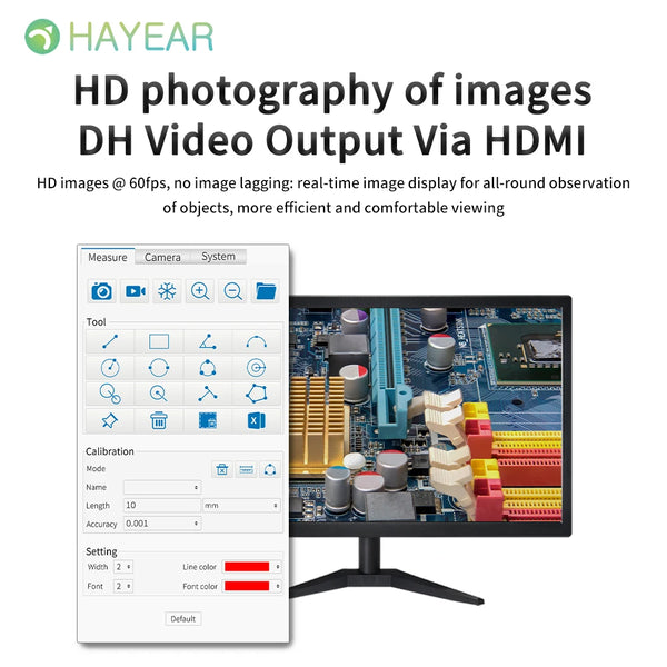 4K 60FPS SONY IMX585 Sensor UHD Measuring Digital Electronic Microscope Camera 8MP HDMI USB detail image 4