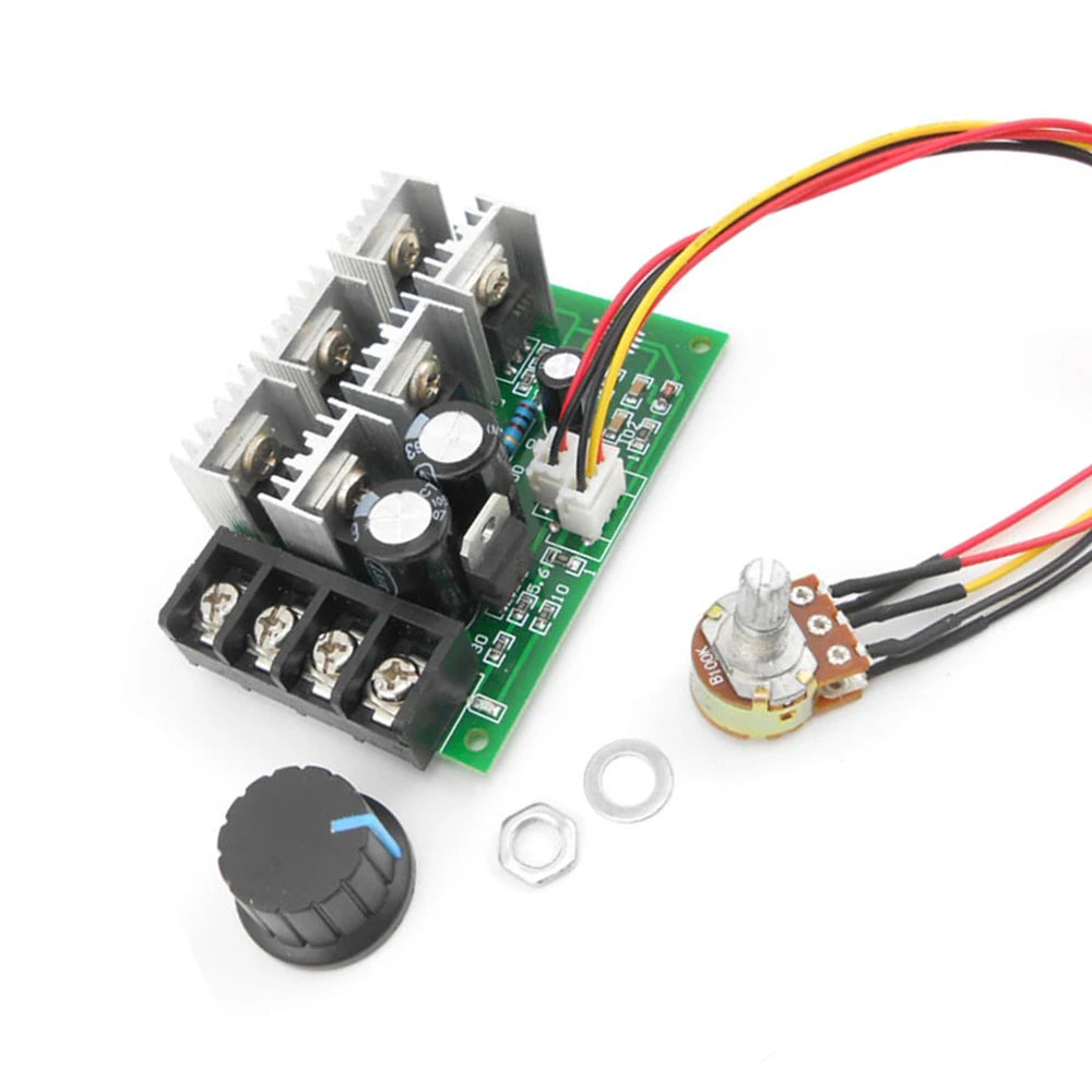 DC 9-55V 40A 2000W PWM DC Motor Speed Regulator High Power Linear Speed Control 9V 12V 24V detail image 4