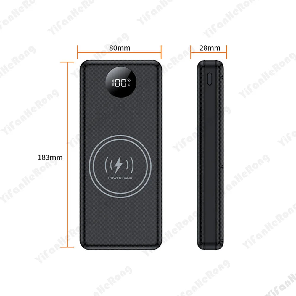 DIY Dual USB Type C Box 18650 Battery Power Case Digital Display for 8x18650 Battery detail image 6