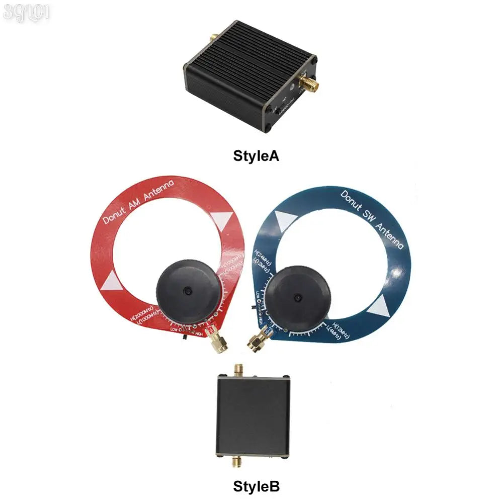 High Impedance Amplifier Small Loop Antenna 1Hz-300MHz Doughnut Short Wave Antenna 5V 600mA detail image 3
