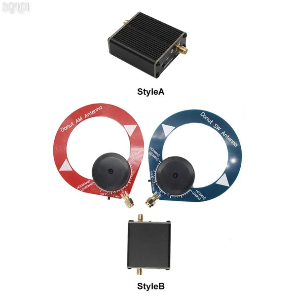 High Impedance Amplifier Small Loop Antenna 1Hz-300MHz Doughnut Short Wave Antenna 5V 600mA detail image 3