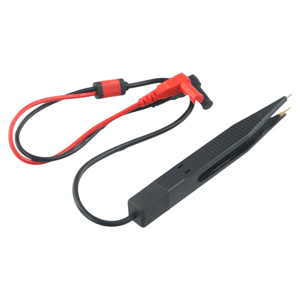 1pc Chip Test Clip Multimeter Probe Tweezers Patch Protective Head For Capacitance Inductance SMD Components Chip Test Clip