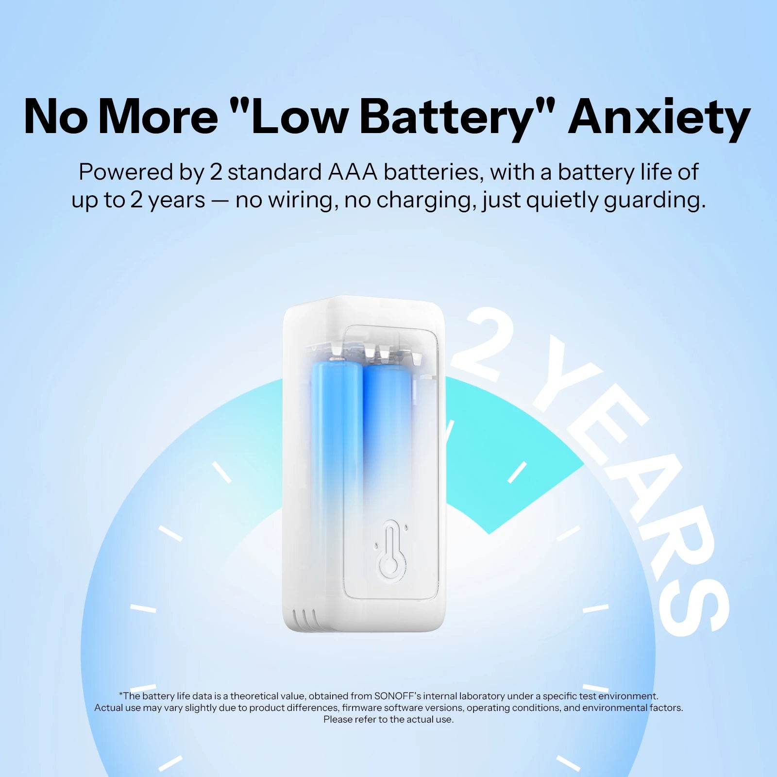 SONOFF Zigbee Temperature and Humidity Sensor Smart Home Airguard TH Lite SNZB-02B Ewelink APP Control Work With Alexa Google