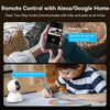 Baseus 4MP IP Camera Smart 5G WIFI Security Camera Indoor Home Protection PT 3K High Clarity Two Way Audio Surveillance Camera