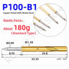 20/100PCS Spring Test Pin P156-B P125-B P100-B P160-B PL75-B PM75-B P75-B PL50-B P50-B P100-B1 P75-B1 P50-B1 Test Probe Pogo Pin