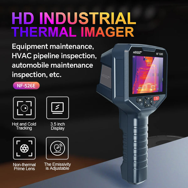 NOYAFA NF 526E Handheld Thermal Imaging Camera For Repaire Floor Heating Industrial Inspection 256 X 192 product image