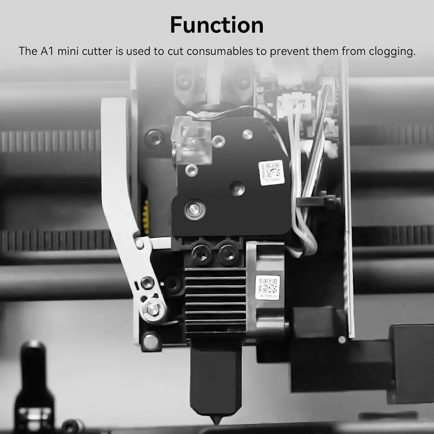 Replacement Filament Cutter Blades for Bambulab A1、P1、X1 Series 3D Printers ,Prevent Filament Jams Compatible Accessories
