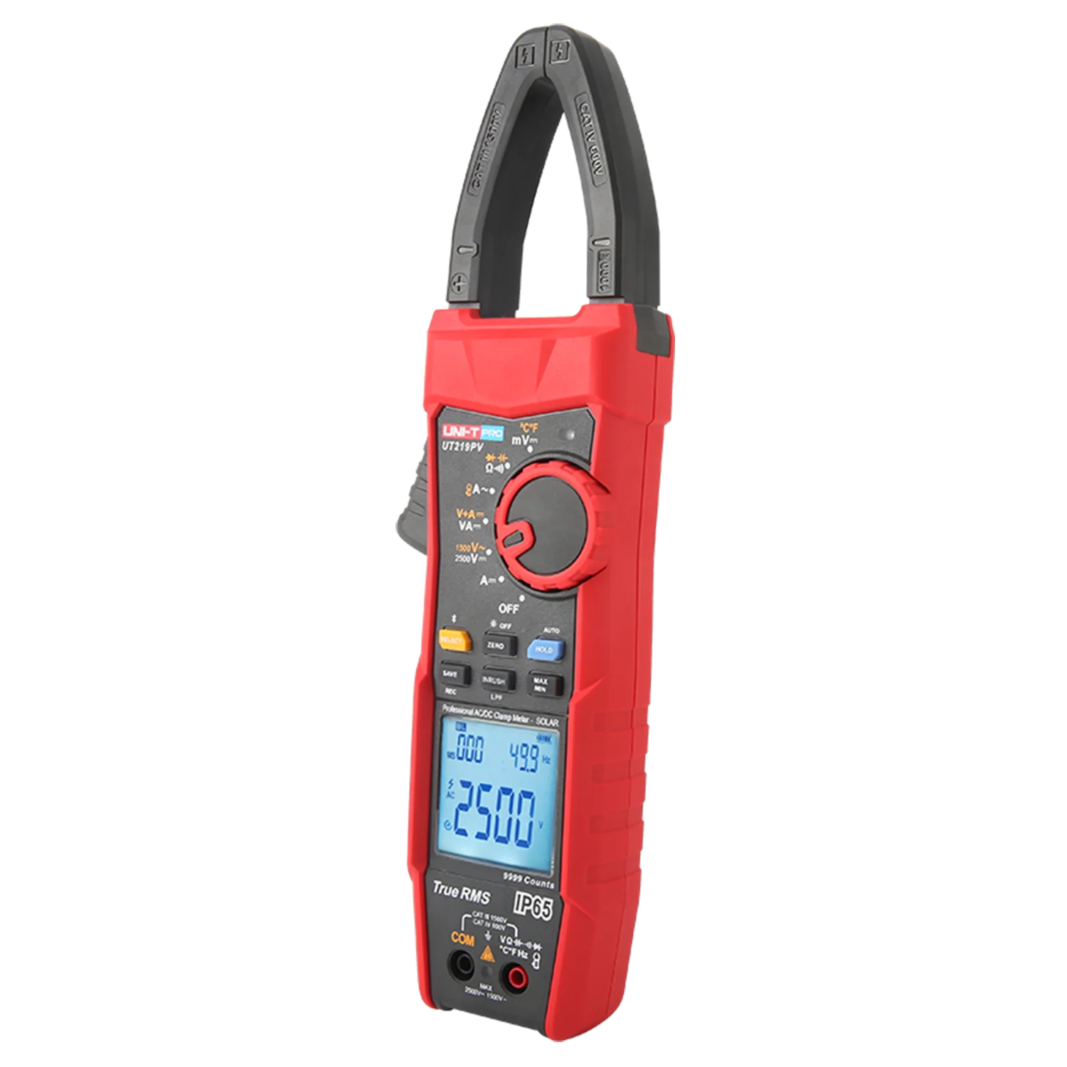 UNI-T UT219PV Clamp Meter AC DC Pliers Ammeter Voltmeter 1000A 1500V 2500V PEAK LPF Measure detail image 3