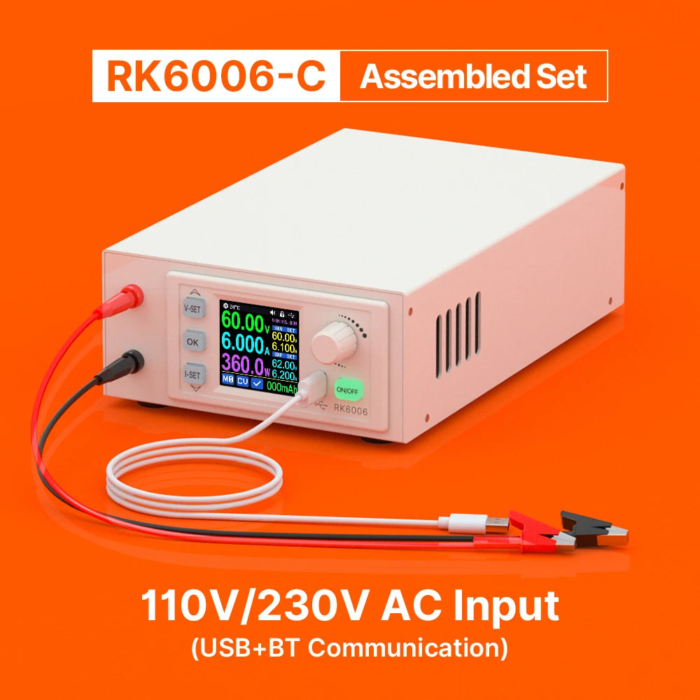 RD RK6006 RK6006-BT 60V 6A 4 digit Communication Adjustable DC to DC Step Down Voltage Bench detail image 9