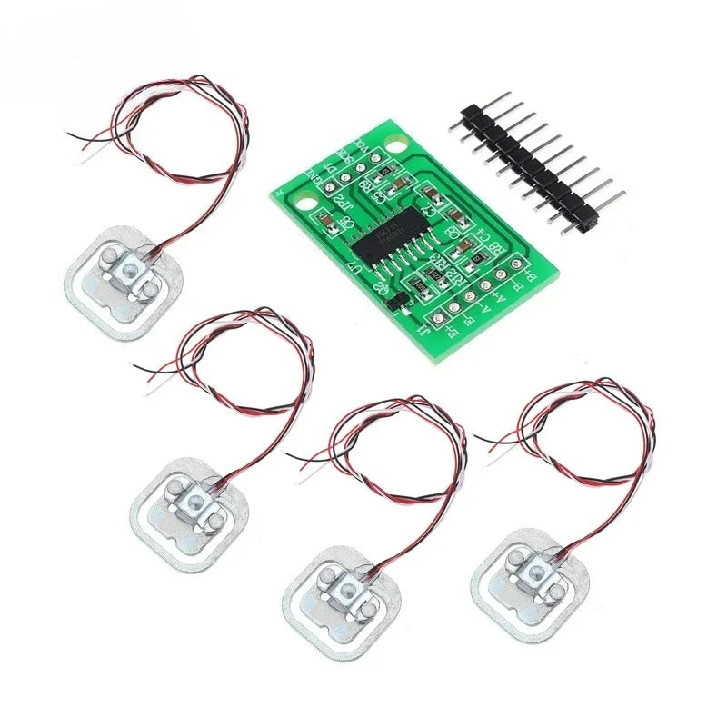 High Precision HX711 Load Cell Module with 4PCS 50kg Weight Sensors - DIY Electronic Scale detail image 4