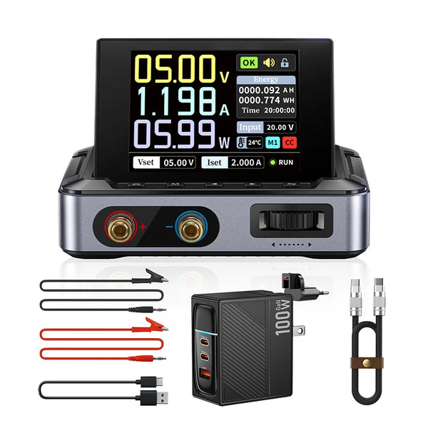 FNIRSI DPS-150 Laboratory DC Power Supply, CNC Adjustable 30V 5A Digital Display Micro detail image 7