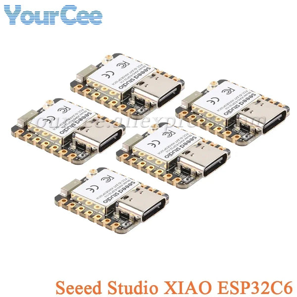 10pcs/1pc ESP32 Seeed Studio XIAO ESP32C6 WiFi 6+Bluetooth-compatible Ble 5 Zigbee Matter detail image 19