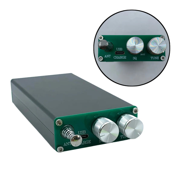 Dual Modes RDS Data Display Radio 2500mAh Hand-Held Radio Receiver ESP138 ESP32 SI4732 for detail image 6