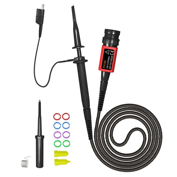 P4100 Oscilloscope Probe 100:1 2KV High Voltage 100Mhz Safety BNC Connector For Oscilloscope A product image