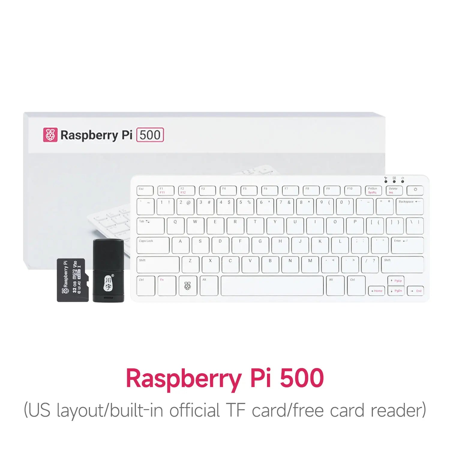 New Raspberry Pi 500 Keyboard Powerful Computer Kit Mainboard All in One detail image 7