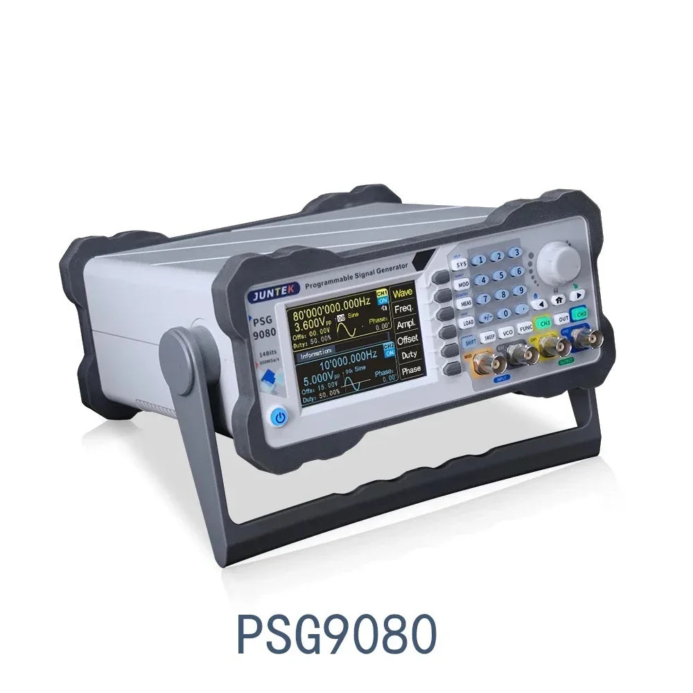 JUNTEK Signal Generator PSG9080 80M Programmable Digital Control DDS Dual-Channel Arbitrary Waveform Freq product image