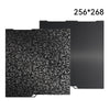 Kobra 3 Build Plate Kobra 3 Pei Textured PEO 256x268 For Anycubic Kobra 3 Combo Build Plate Spare Parts Double Sided Heat Bed