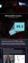 UNI-T UT205A+ UT206A+ Digital Clamp Meter 1000V AC DC Current Pliers Clamps Voltage Tester detail image 10