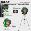 16 Lines 4D 360 Horizontal And Vertical Laser Level green line SelfLeveling Super Powerful detail image 2